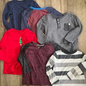 Boys long sleeve 5/5t shirts